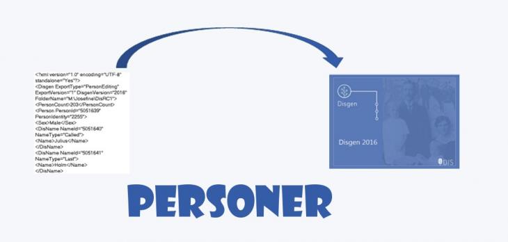 Handledning - Importera personer från XML-fil
